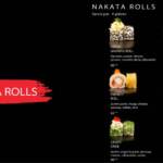 Menu Nakata Sushi Casablanca January 2024 323621-045200